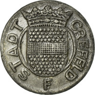 Monnaie, Allemagne, Stadt Crefeld, Kriegs-Ersatzgeld, Crefeld, 5 Pfennig, 1919 - Noodgeld