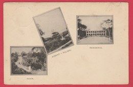 Congo - Brazzaville ... 3 Vues ... Ravin, Bateau Albert-Dolisie Et Résidence - 1902 (voir Verso ) - Brazzaville
