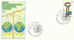 GINEBRA, SOBRE  CONMEMORATIVO  AÑO  1980 - Storia Postale