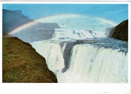 CPSM Islande. Gullfoss. The Golden Falls, 1960 - Islande