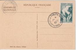 France Oblit Congrès Du Parlement 1947 - 1921-1960: Période Moderne