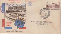 France Oblit Congrès Du Parlement 1953 - 1921-1960: Période Moderne