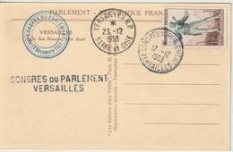 France Oblit Congrès Du Parlement 1953 - 1921-1960: Période Moderne