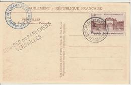 France Oblit Congrès Du Parlement 1953 - 1921-1960: Modern Tijdperk