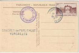 France Oblit Congrès Du Parlement 1953 - 1921-1960: Période Moderne