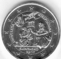 2017- SLOVAQUIE – ISTROPOLITANA - 2 EUROS PLAQUE ARGENT - Slowakije