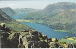 ANGLETERRE -  BUTTERMERE AND CRUMMOCK FROM HIGH STILE   - AMBLESIDE - Buttermere