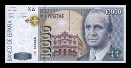 España Spain 10000 Pesetas 1992 Pick 166 Capicua Radar 888888 SC UNC - [ 4] 1975-…: Juan Carlos I.