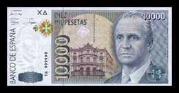 España Spain 10000 Pesetas 1992 Pick 166 Capicua Radar 999999 SC UNC - [ 4] 1975-… : Juan Carlos I