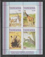 Thème Animaux - Tanzanie - Neuf ** Sans Charnière - TB - Andere & Zonder Classificatie