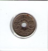 France. 25 Centimes Lindauer. 1939. Sup - 25 Centimes
