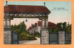 Bad Lippspringe Germany 1908 Postcard - Bad Lippspringe