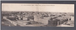 SOUDAN  Tombouctou Panorama Du Haut De La Residence 1901 Double Folded Old Postcard - Soudan