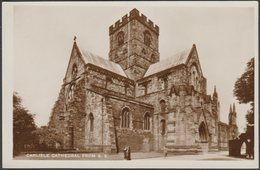 Carlisle Cathedral From South East, Cumberland, C.1930 - RP Postcard - Carlisle