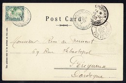 ADEN DJIBOUTI FRANCE PERIGUEUX 1903 FRENCH MARITIME - Storia Postale