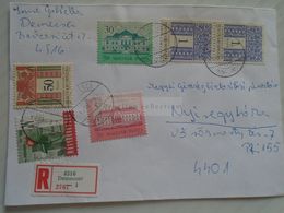 D170770  Hungary - Registered Cover   - Cancel  DEMECSER  - 1999 - Cartas & Documentos