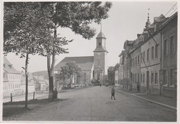 Foto Rohling Für AK Grünhain Beierfeld Marktplatz Markt Gasthof Restaurant Hotel Denkmal Auer Straße Vogel Erzgebirge - Gruenhain