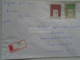 D170790  Hungary - Registered Cover   - Cancel LEVELEK - 1999 - Lettres & Documents