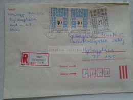 D170791  Hungary - Registered Cover   - Cancel NYÍREGYHÁZA - 1999 - Cartas & Documentos