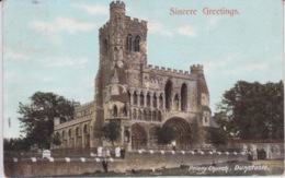 ANGLETERRE - DUNSTABLE - PRIORY CHURCH - SINCERE GREETINGS - Andere & Zonder Classificatie