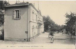 ROYAT - La Poste Et L'avenue Abbé Védrine - Royat