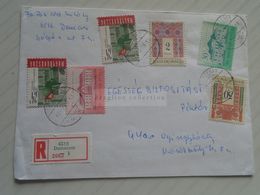 D170804  Hungary - Registered Cover   - Cancel  DEMECSER - 1999 - Briefe U. Dokumente