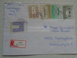 D170807  Hungary - Registered Cover   - Cancel  NYÍRMEGGYES - 1999 - Storia Postale