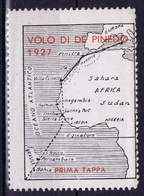 Italy  VOLO DI DE PINEDO 1927 - Correo Aéreo