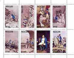 NAGALAND Napoleon 1 Feuillet 8 Valeurs Dentelé Neuf ** Sans Charnière, MNH - Napoleon