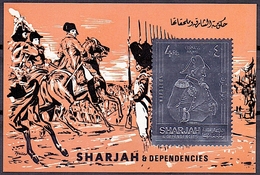 SHARJAH Napoleon. BF OR RARISSIME. Tirage Limité. Neuf Sans Charnière **  MNH. - Napoléon