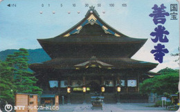 Télécarte Japon / NTT 270-046 - PAGODE / 105 U - Temple Japan Phonecard - Tempel Telefonkarte / Religion - Culture