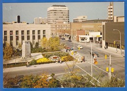 Canada; Kitchener; Downtown With Floral Garden And War Memorial - Kitchener