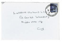 Ref 1332 - 1977 Northern Ireland Cover - Good Portadown Craigavon Postmark - Co. Armagh - Cartas & Documentos