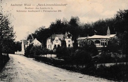 Aachener Wald Neu-Linzenshäuschen Besitzer Jos. Lambertz Jr. Schönster Ausflugsort Fernsprecher 355 - Aachen
