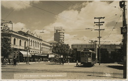 Real Photo Bello Horizonte  Praça Sete De Setembre  Tram Tranvia - Belo Horizonte