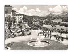 Suisse Burgenstock Hotels Hotel + Timbre Cachet 1958  CPSM GF - Autres & Non Classés