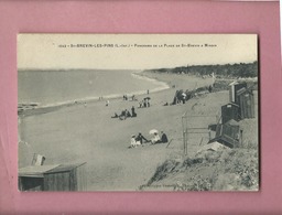 CPA Abîmée-   St Brévin Les Pins -(L. -Inf.) - Panorama De La Plage De St Brévin à Mindin - Saint-Brevin-les-Pins