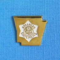 1 PIN'S //  ** ARKANSAS STATE POLICE A.S.P. TROOPERS ** - Police