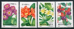 ROMANIA 2000 Flowering Plants MNH / **.  Michel 5478-81 - Nuevos