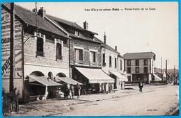 CPA 78 LES CLAYES-sous-BOIS - Rond-Point De La Gare ° Edit. Bire - Les Clayes Sous Bois