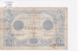 Billet De 5 Francs Bleu Du 13/05/1916 Gémeaux - W.11860 Alph 892 @ N° Fayette : 2.39 - 5 F 1912-1917 ''Bleu''