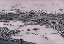 Rapperswil, Pfäffikon, Zürich-See, Panorama (4430) 10x15 - Pfäffikon