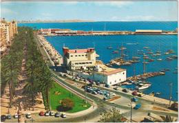 Alicante - Explanada De Espana Y Puerto - & Old Cars - Alicante