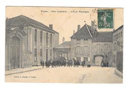 (25878-55) Verdun - Place Cathédrale - L'Ecole Municipale - Verdun
