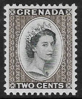 Grenada SG214 1964 Definitive 2c Mounted Mint [40/33023/1D] - Grenada (...-1974)