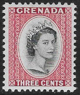 Grenada SG215 1964 Definitive 3c Mounted Mint [40/33024/1D] - Grenada (...-1974)