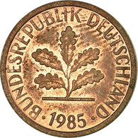 Monnaie, République Fédérale Allemande, Pfennig, 1985, Munich, TTB, Copper - 1 Pfennig