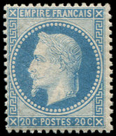 ** EMPIRE LAURE - 29A  20c. Bleu, T I, Très Frais Et TB - 1863-1870 Napoléon III. Laure