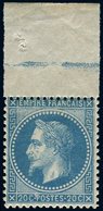 ** EMPIRE LAURE - 29B  20c. Bleu, T II, Bdf, Inf. Grattage Au Recto, Sinon TB - 1863-1870 Napoléon III. Laure