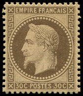 ** EMPIRE LAURE - 30   30c. Brun, Bon Centrage, TTB/Superbe. C - 1863-1870 Napoléon III. Laure